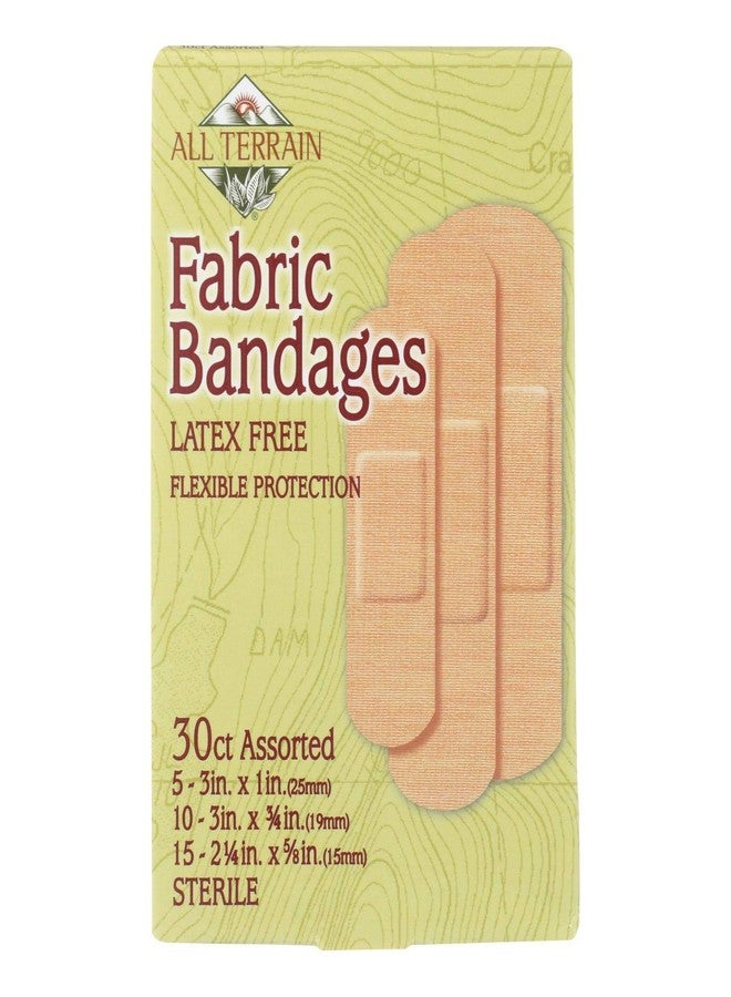 All Terrain, Fabric Bandages Assorted 30 Bandages - Image 1